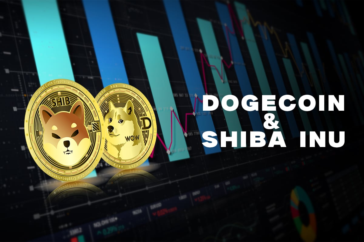 Dogecoin и Shiba Inu: Dogecoin находится под давлением на уровне EMA 200 